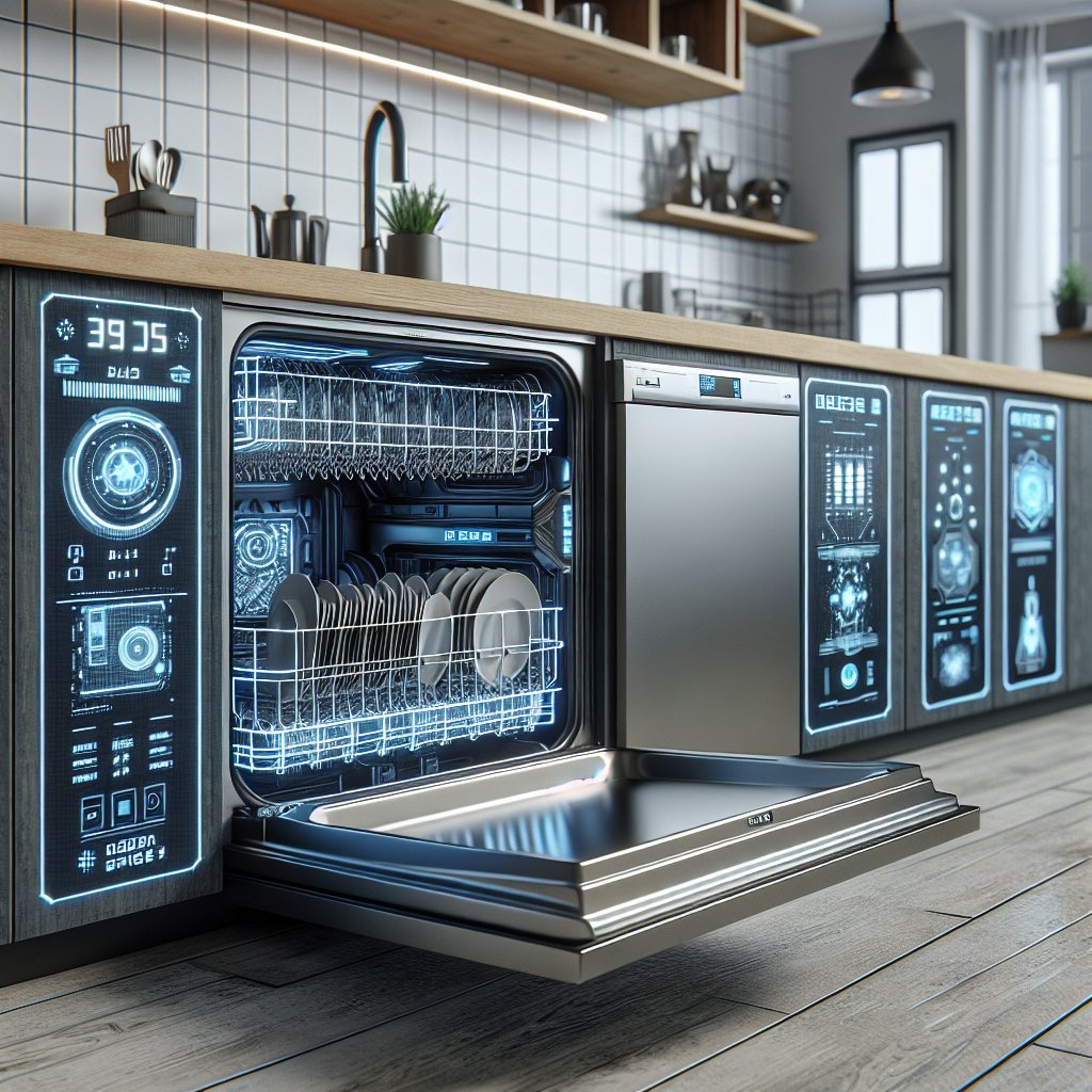 The Future of Dishwashing: High-Tech Features to Look for in a Dishwasher - BonPrix Électroménagers