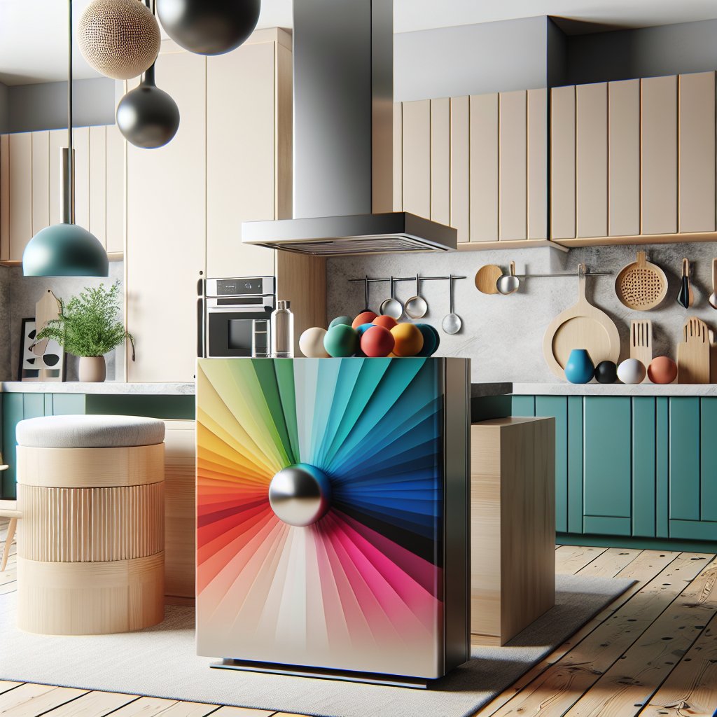 The Impact of Colorful Appliances in Modern Kitchen Design - BonPrix Électroménagers