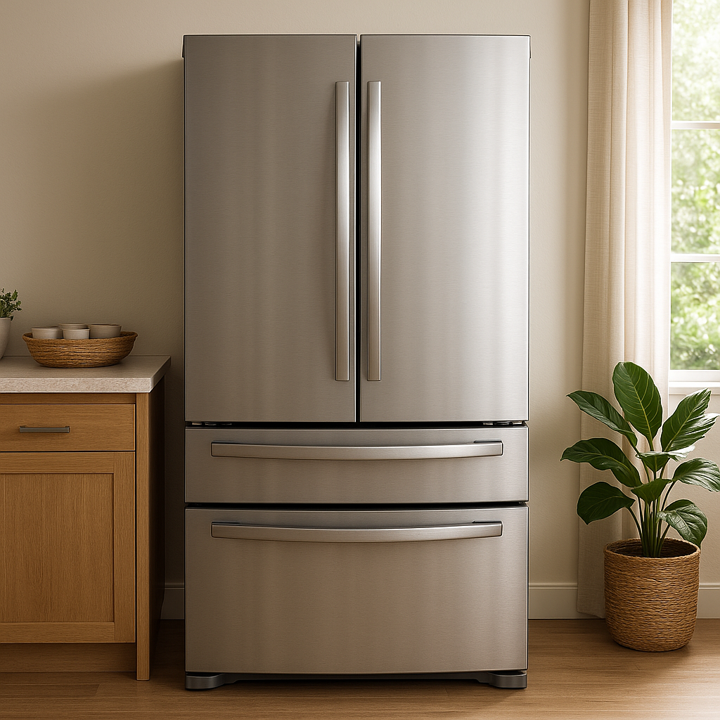 Three-door refrigerators: more storage and flexibility