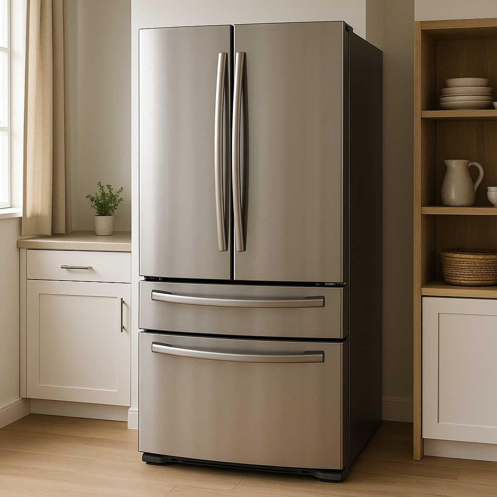 Three-door refrigerators: more storage and flexibility
