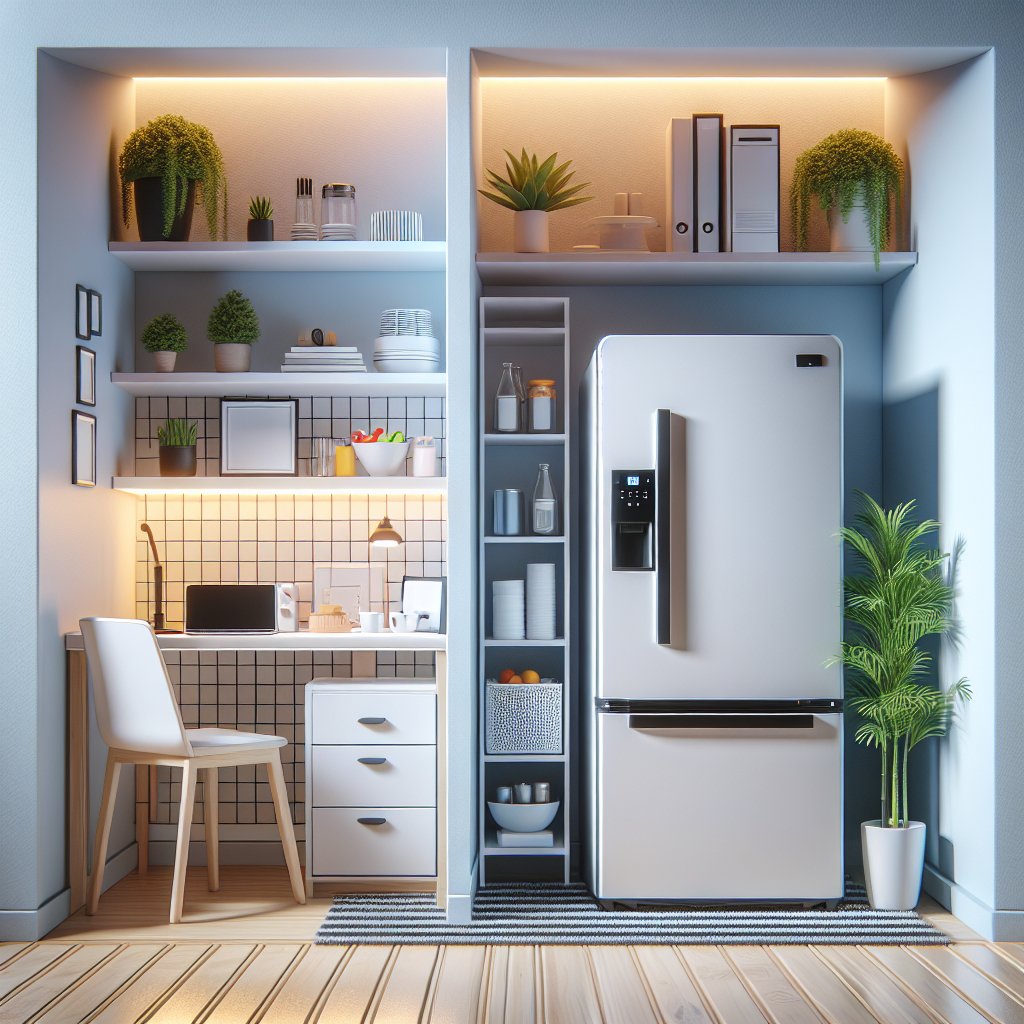 Tips for Choosing a Compact Refrigerator for Small Spaces or Offices - BonPrix Électroménagers