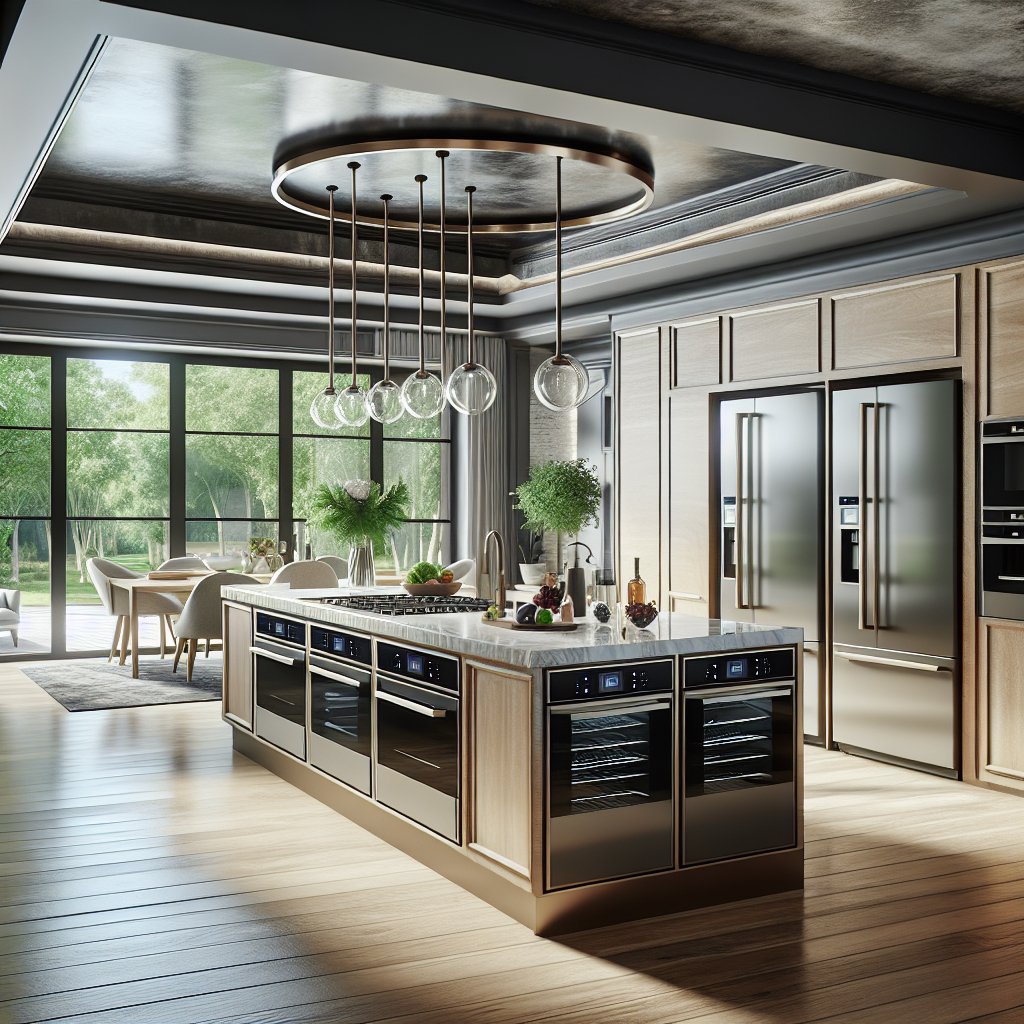Tips for Choosing the Perfect Kitchen Island with Built-in Appliances - BonPrix Électroménagers
