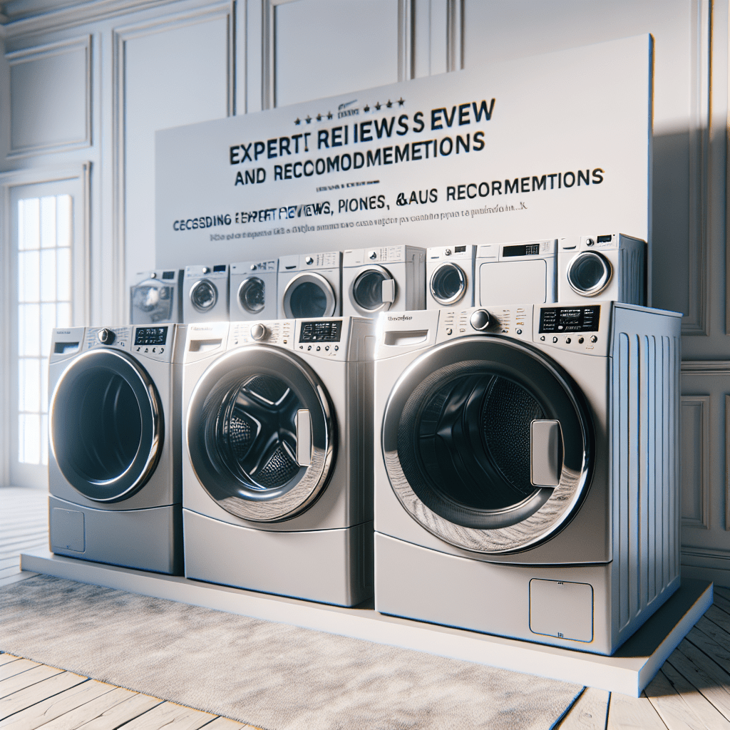Top Washer and Dryer Canada: Expert Reviews and Recommendations - BonPrix Électroménagers