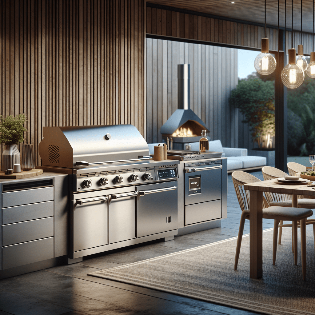 Trends in appliances designed for outdoor kitchens - BonPrix Électroménagers