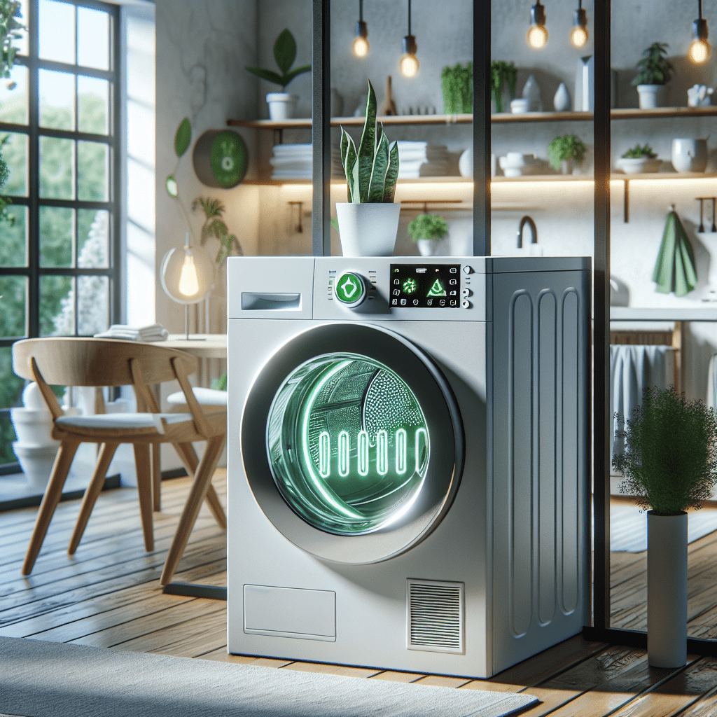 Tumble dryers with eco-friendly cycles to reduce carbon footprint - BonPrix Électroménagers