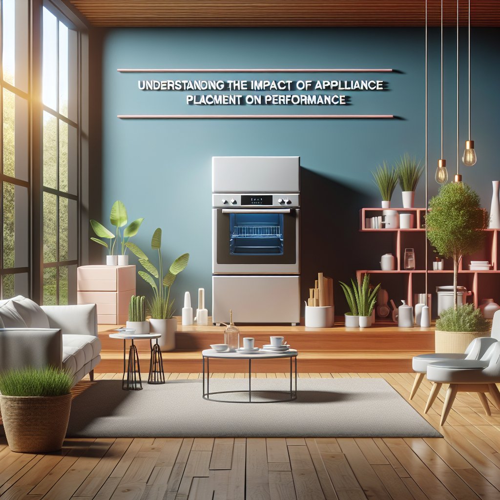 Understanding the Impact of Appliance Placement on Performance - BonPrix Électroménagers
