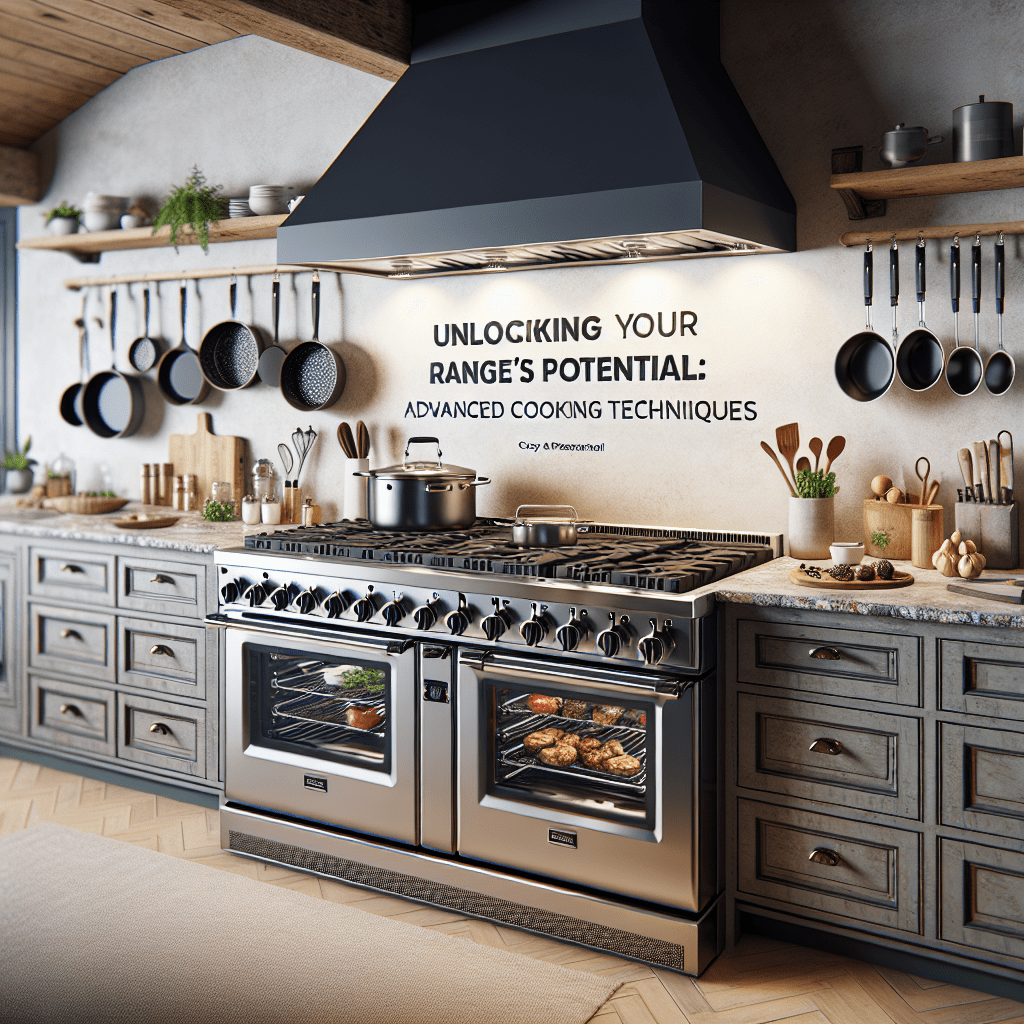 Unlocking Your Range's Potential: Advanced Cooking Techniques - BonPrix Électroménagers