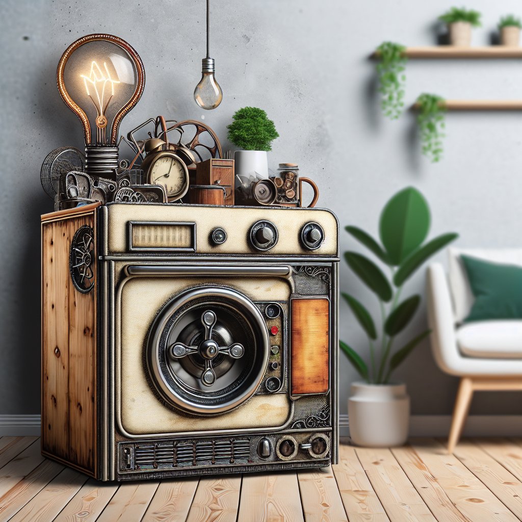 Upcycling Ideas for Old Appliances: Creative and Eco-Friendly Projects - BonPrix Électroménagers
