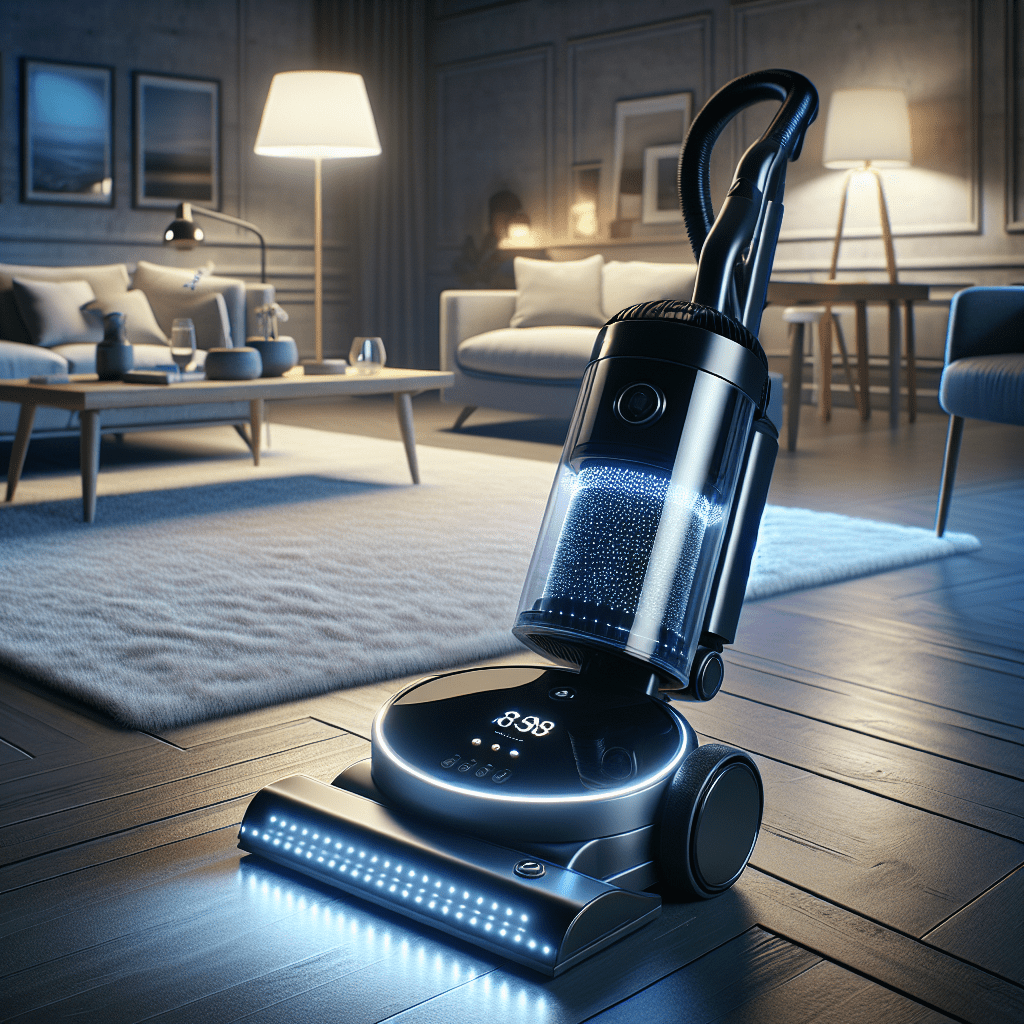 Vacuums with LED lighting to detect invisible dust - BonPrix Électroménagers