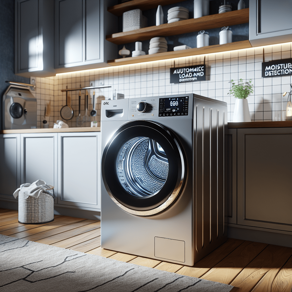 Washers with automatic load and moisture detection for customized cycles - BonPrix Électroménagers
