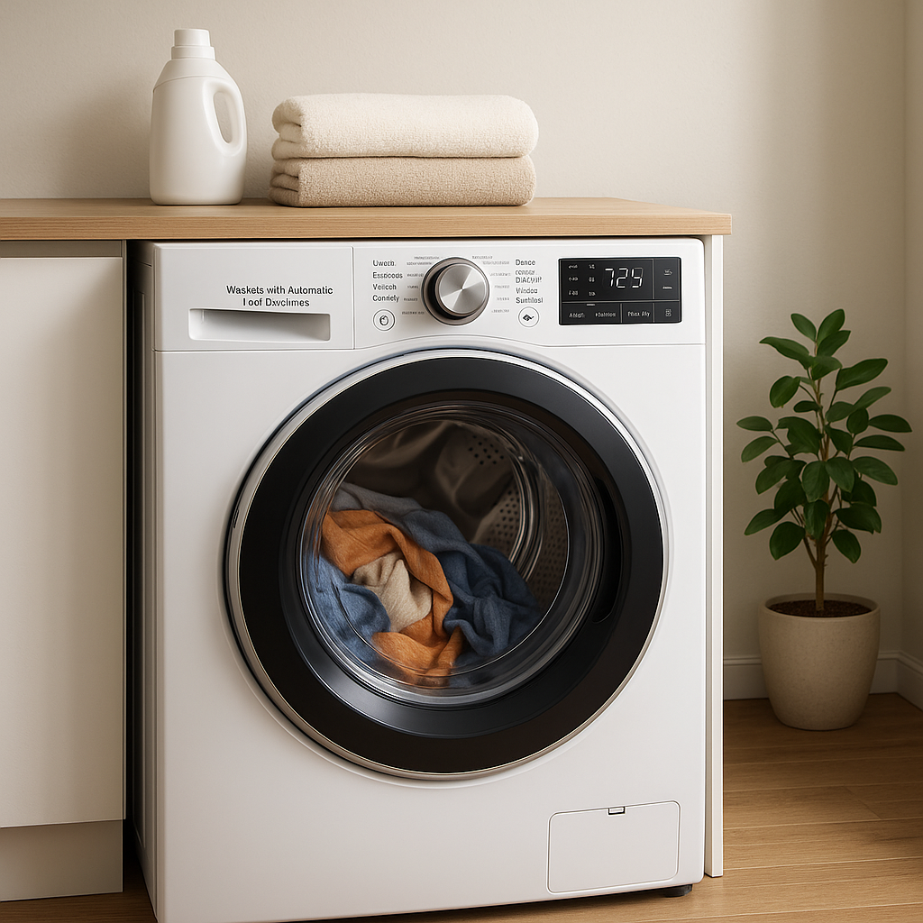 Washers with Automatic Load Detection for More Efficient Washing