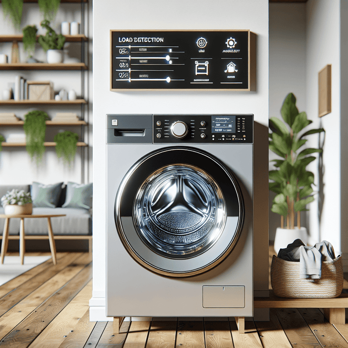 Washers with automatic load detection: Less water and energy consumption