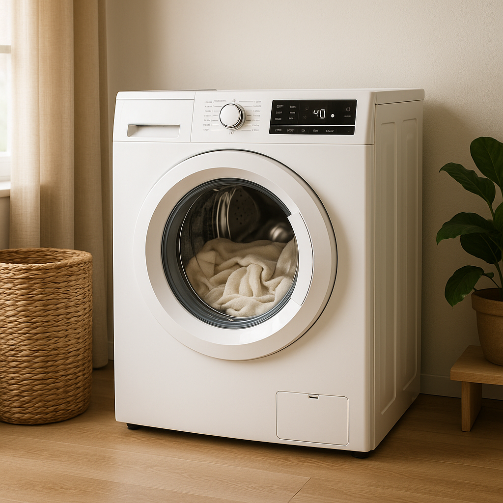Washers with automatic load detection: Less water and energy consumption
