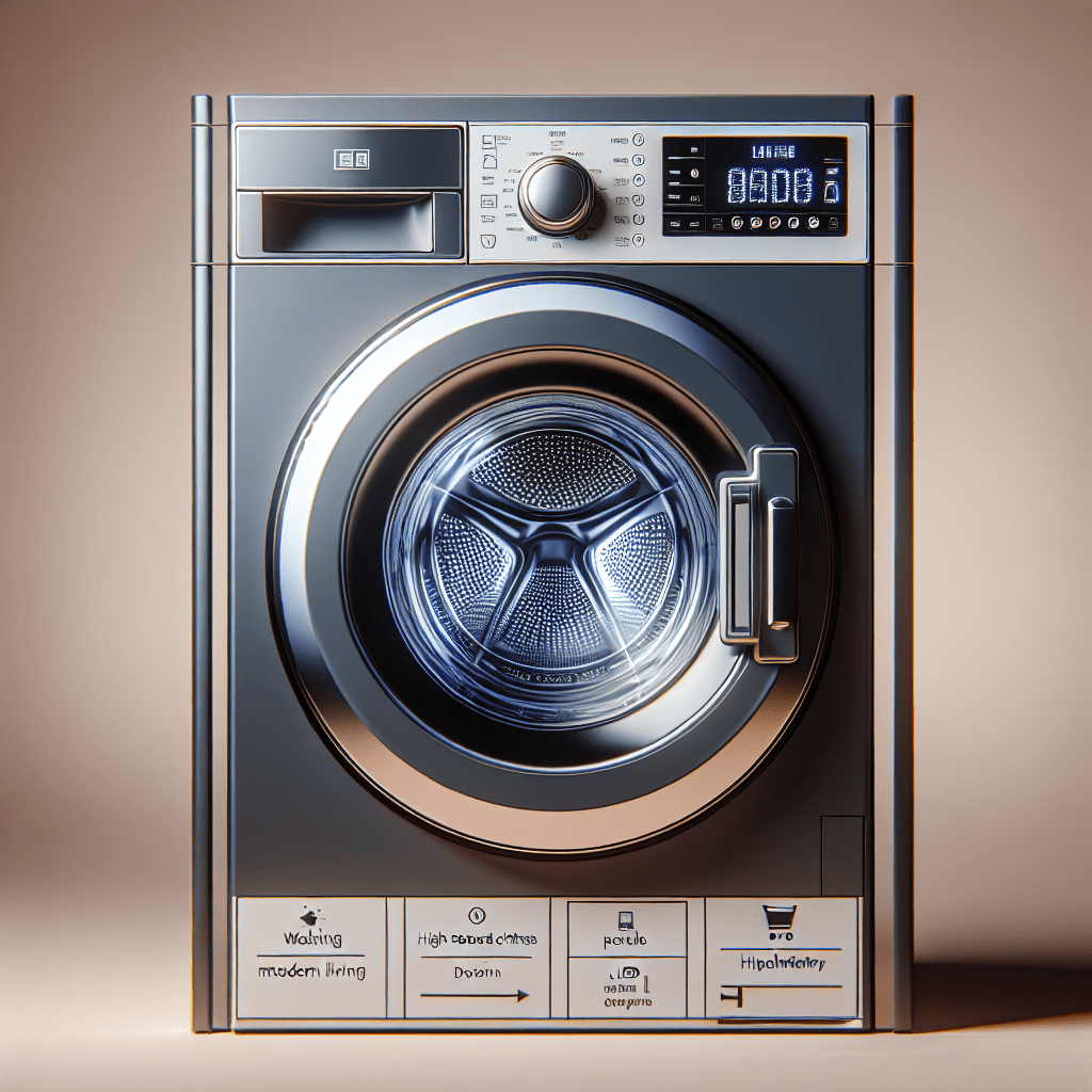 Washers with High-Speed Spinning Cycles for Drier Clothes - BonPrix Électroménagers