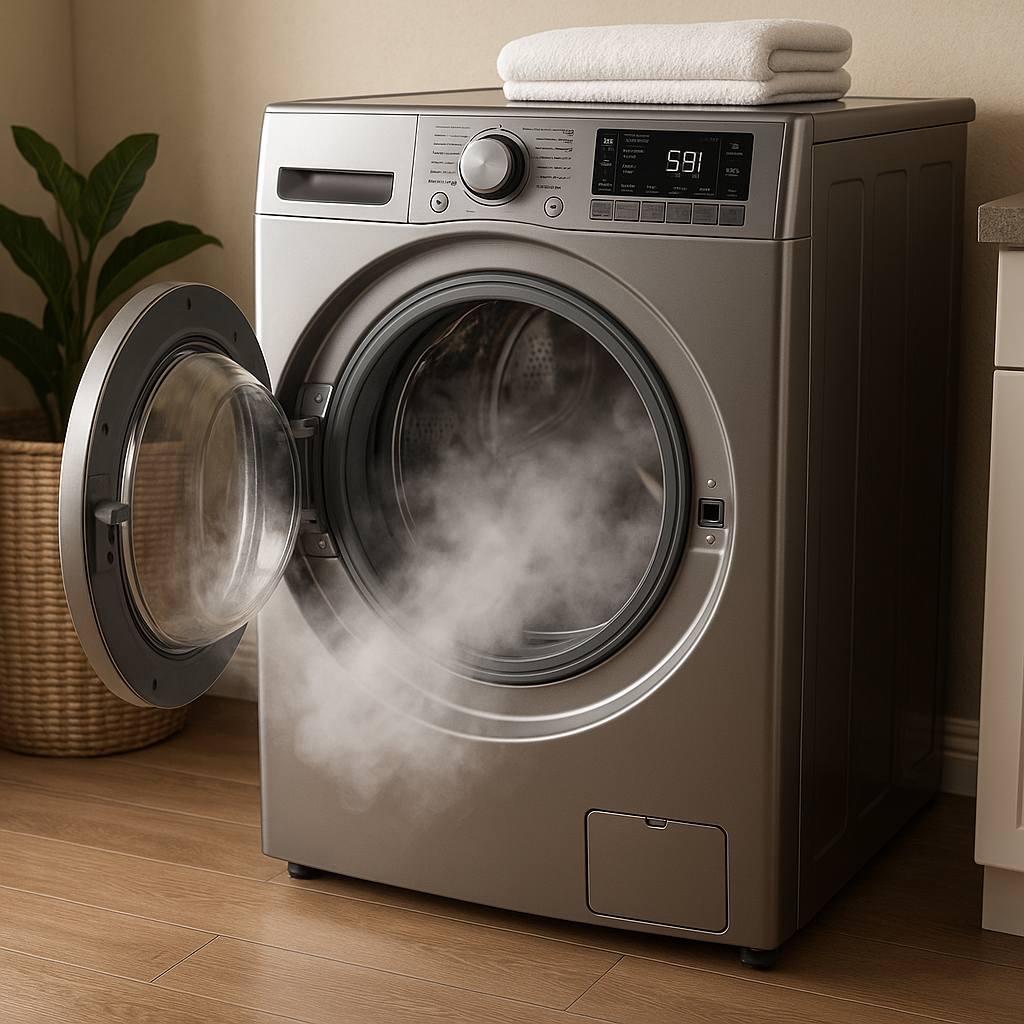 Washers with steam technology: a way to remove wrinkles and bacteria