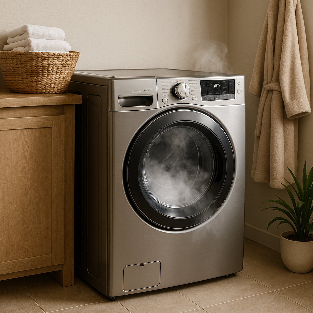 Washers with steam technology: a way to remove wrinkles and bacteria