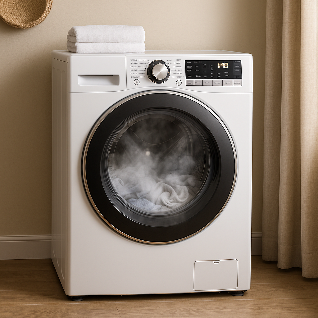 Washers with steam technology: a way to remove wrinkles and bacteria
