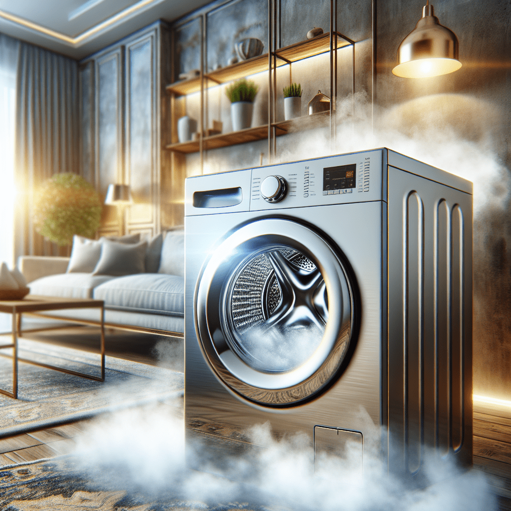 Washers with steam technology: a way to remove wrinkles and bacteria - BonPrix Électroménagers