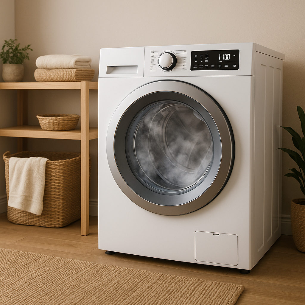 Washers with steam technology: why it’s essential