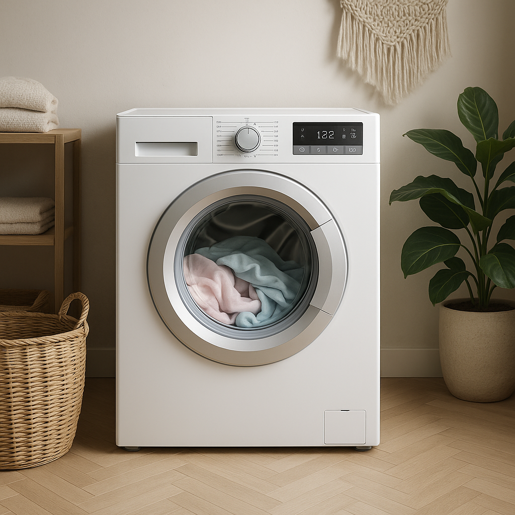 Washers with wash programs for sensitive clothing