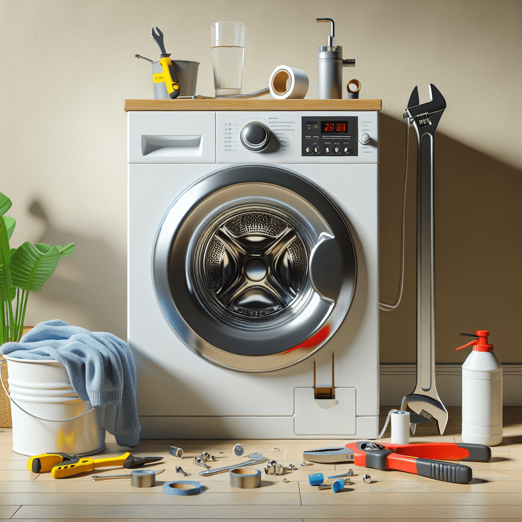 Washing machine: How to fix water leaks without a technician - BonPrix Électroménagers
