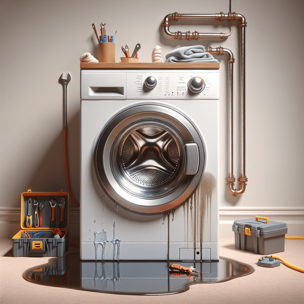 Washing machine: How to fix water leaks without a technician - BonPrix Électroménagers