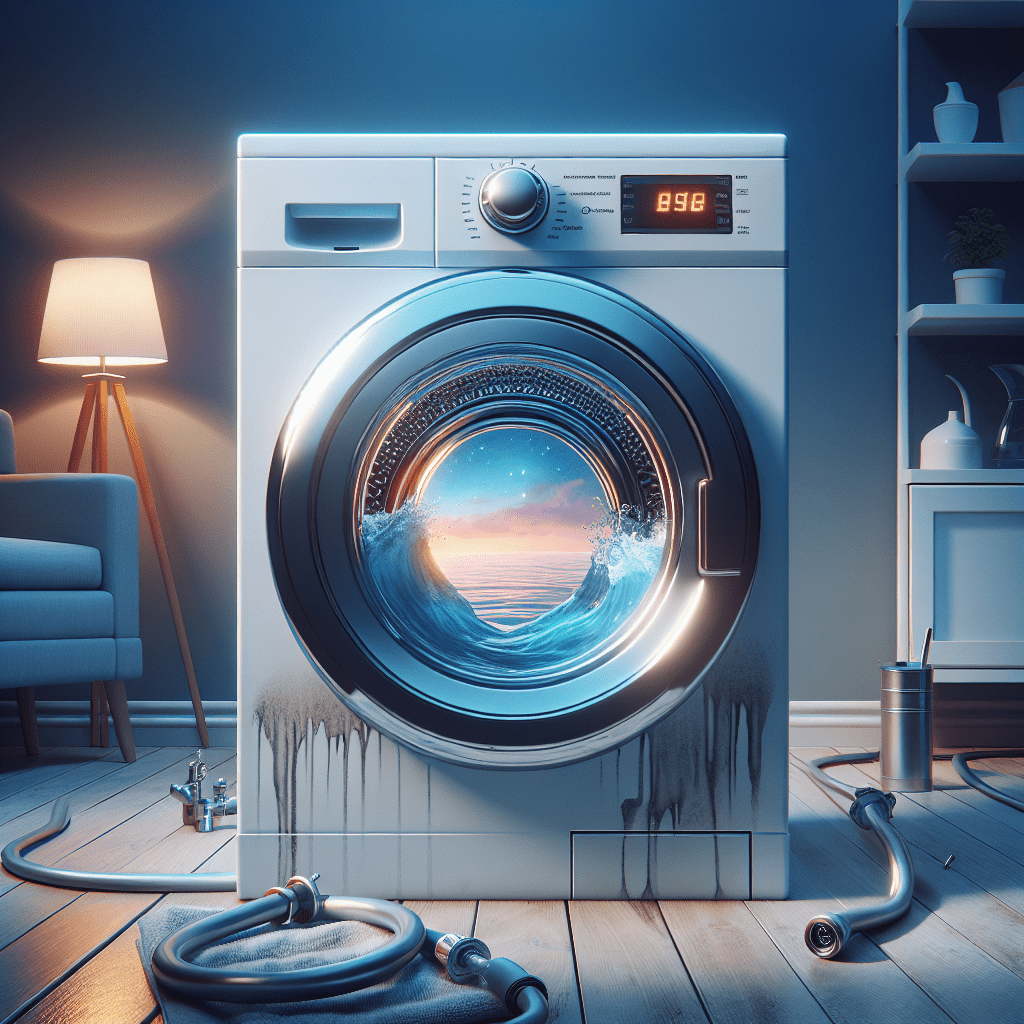 Washing machine: How to fix water leaks without a technician - BonPrix Électroménagers