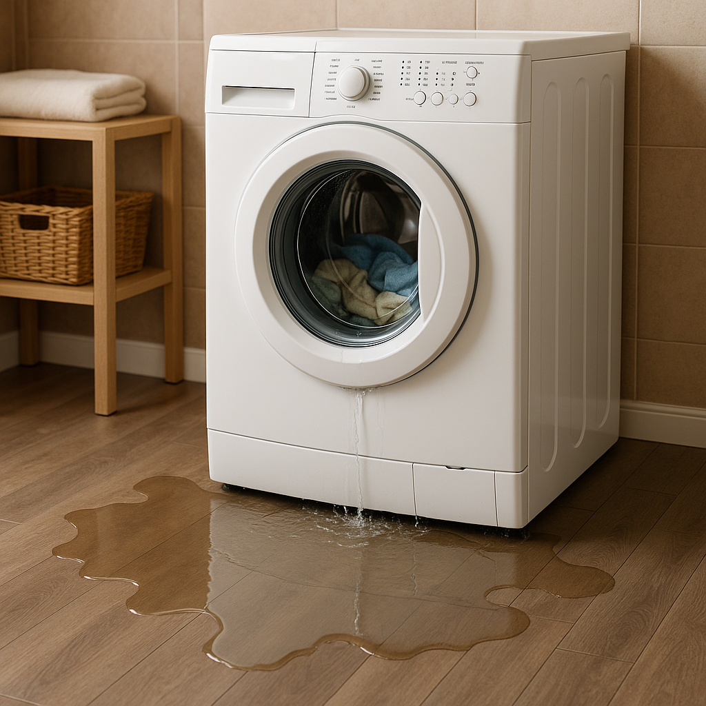 Washing machine: How to fix water leaks without a technician