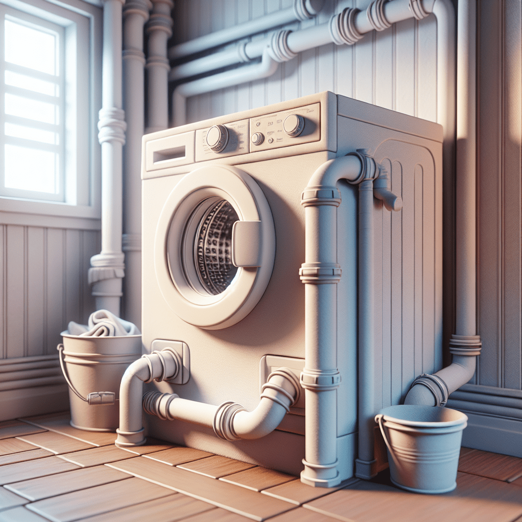 Washing machine: The importance of regularly checking the inlet and drainage hoses - BonPrix Électroménagers