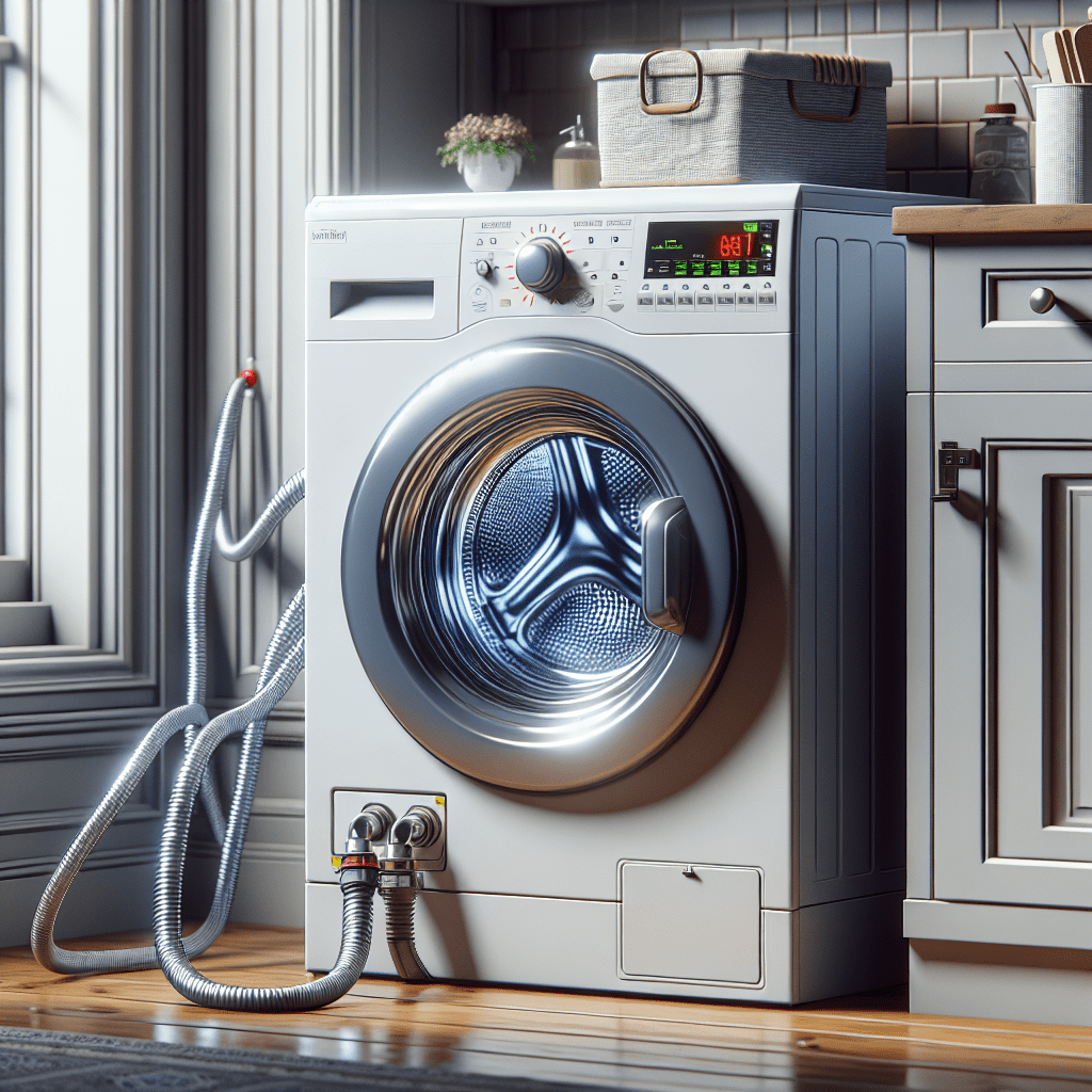 Washing machine: The importance of regularly checking the inlet and drainage hoses - BonPrix Électroménagers