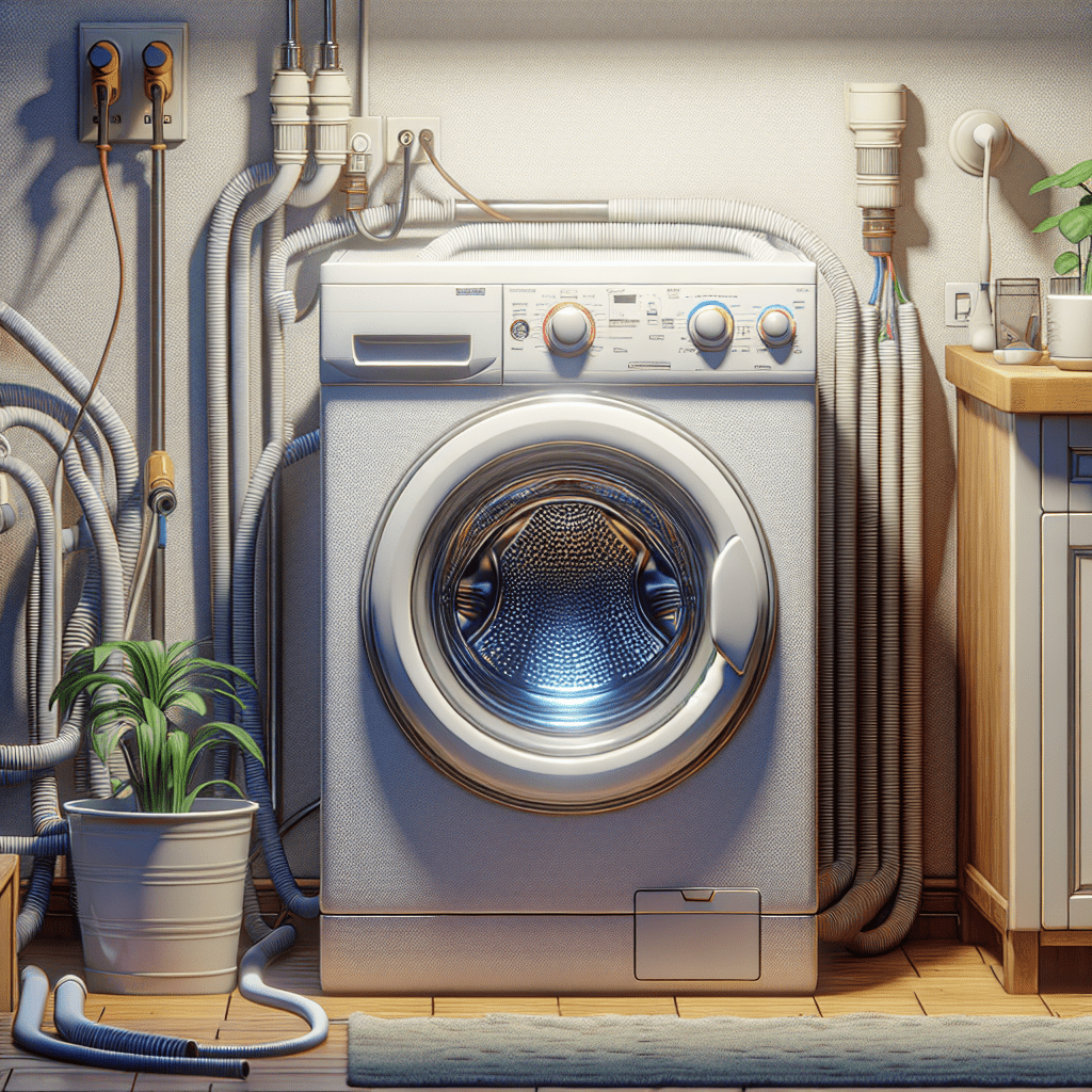 Machine à laver : L'importance de vérifier régulièrement les tuyaux d'entrée et de drainage