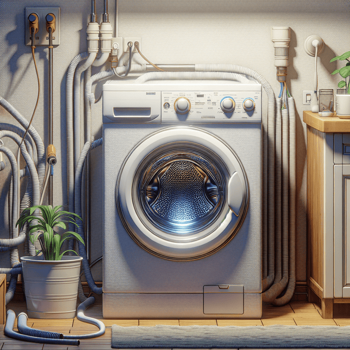 Machine à laver : L'importance de vérifier régulièrement les tuyaux d'entrée et de drainage