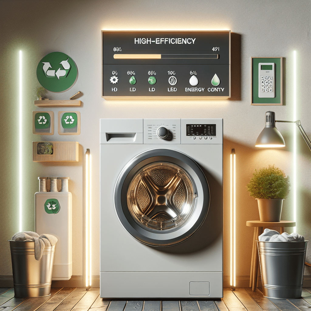 Washing Machine: Why High-efficiency Models Are More Eco-friendly and Cost-effective - BonPrix Électroménagers