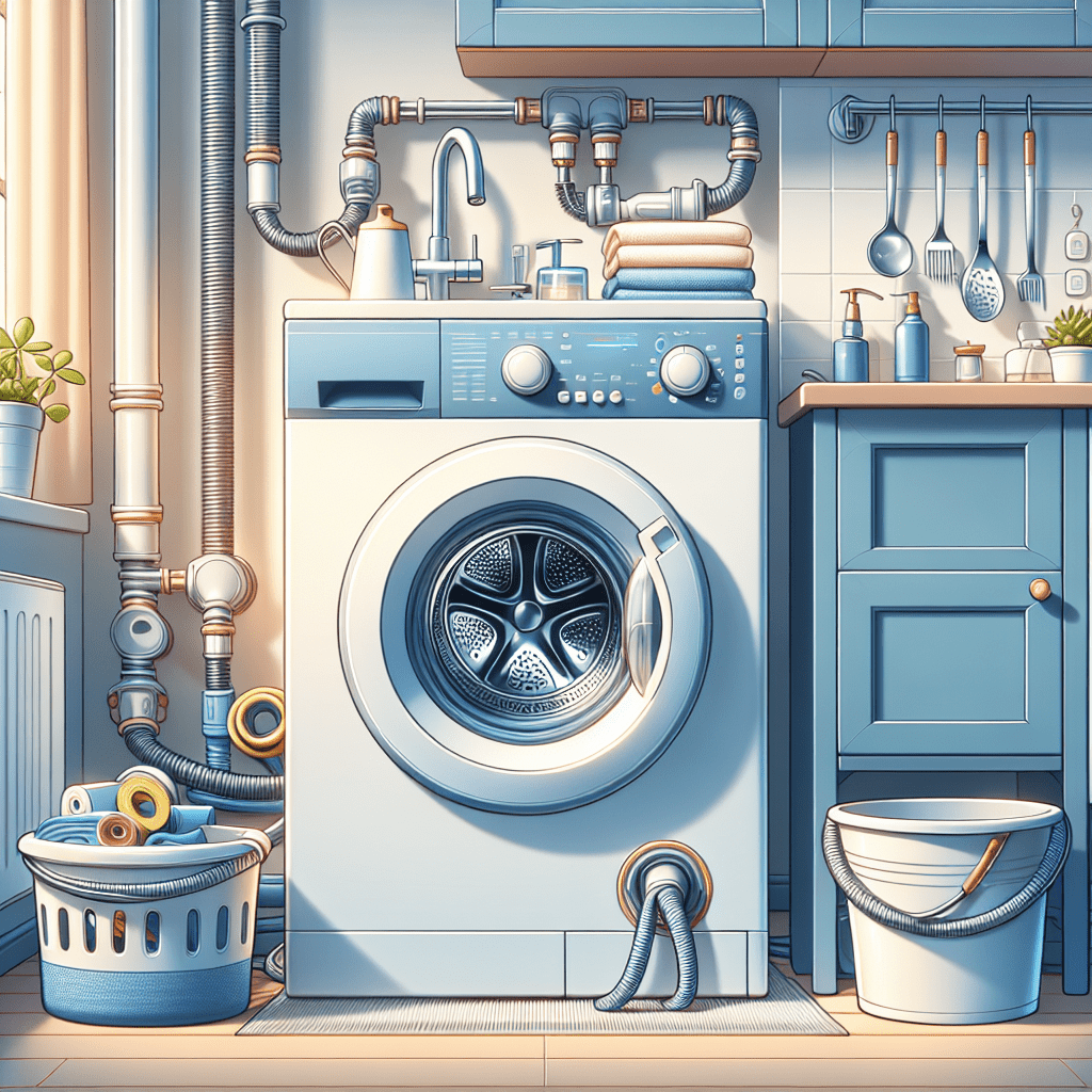 Washing machine: Why it’s crucial to check the drainage hoses before every use - BonPrix Électroménagers