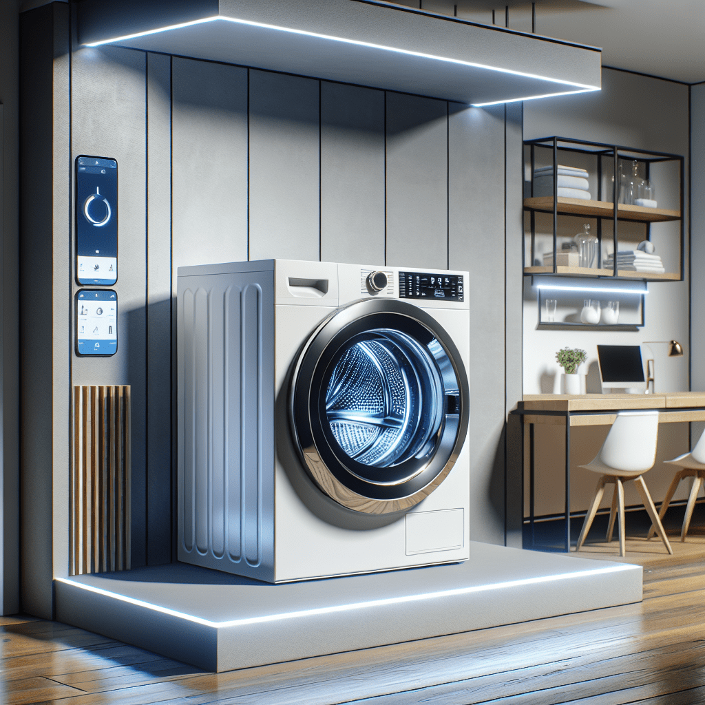 Washing machines with customizable cycles via mobile app - BonPrix Électroménagers
