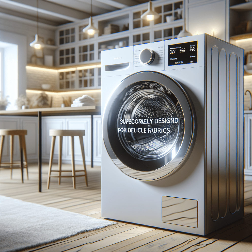 Washing machines with specialized cycles for delicate fabrics - BonPrix Électroménagers