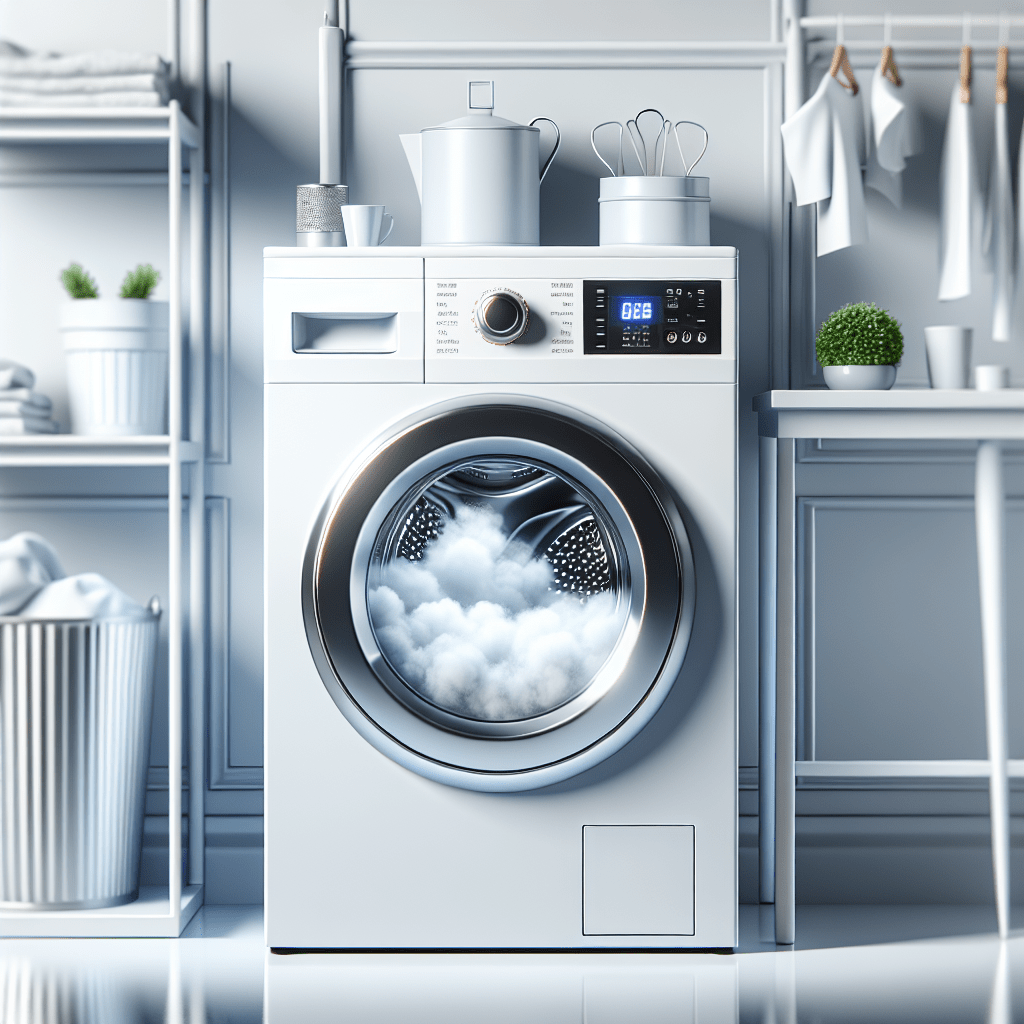 Washing machines with steam washing options for wrinkle removal - BonPrix Électroménagers