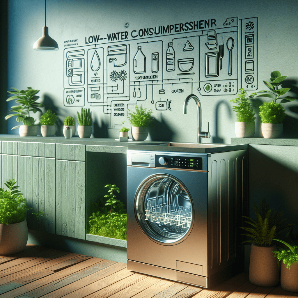 Why Invest in a Low-Water Consumption Dishwasher - BonPrix Électroménagers