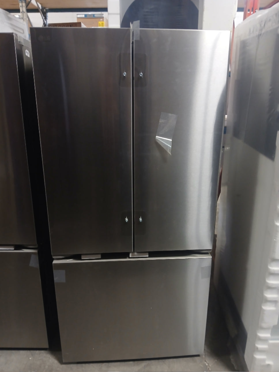 LF21G6201S - REFRIGERATORS - LG - French 3-Door - Stainless Steel - Open Box - BonPrix Électroménagers