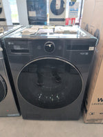 WM6998HBA - LAUNDRY CENTERS - LG - All-In-One - Electric - Black Stainless Steel - Open Box - BonPrix Électroménagers