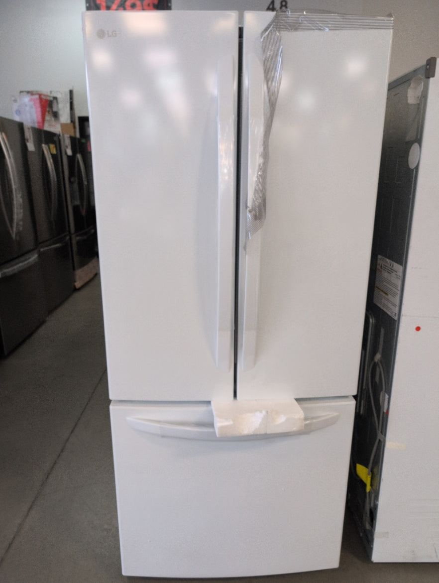 LRFNS2200W - RÉFRIGÉRATEURS - LG - Trois portes avec porte à deux battants - Blanc - Boîte Ouverte