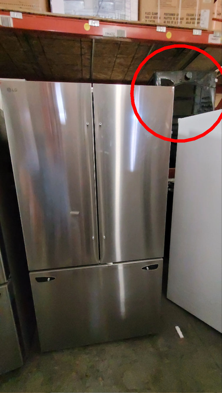 LRFLC2706S - REFRIGERATORS - LG - French 3-Door - Stainless Steel - Open Box