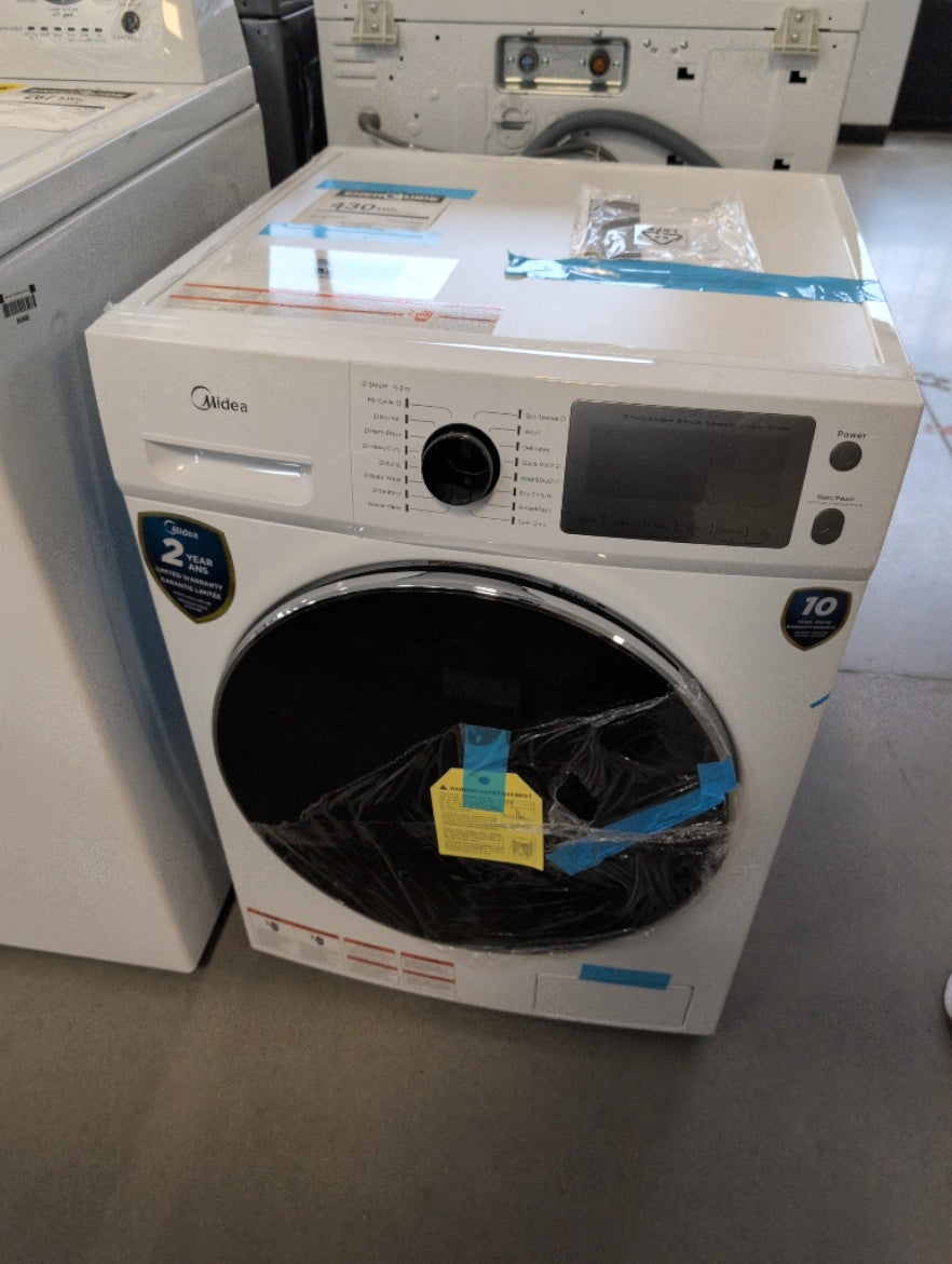 MLC31N4AWW - LAVEUSE SÉCHEUSE SUPERPOSÉES - Midéa - Tout en un - Électrique - Blanc - Boîte Ouverte