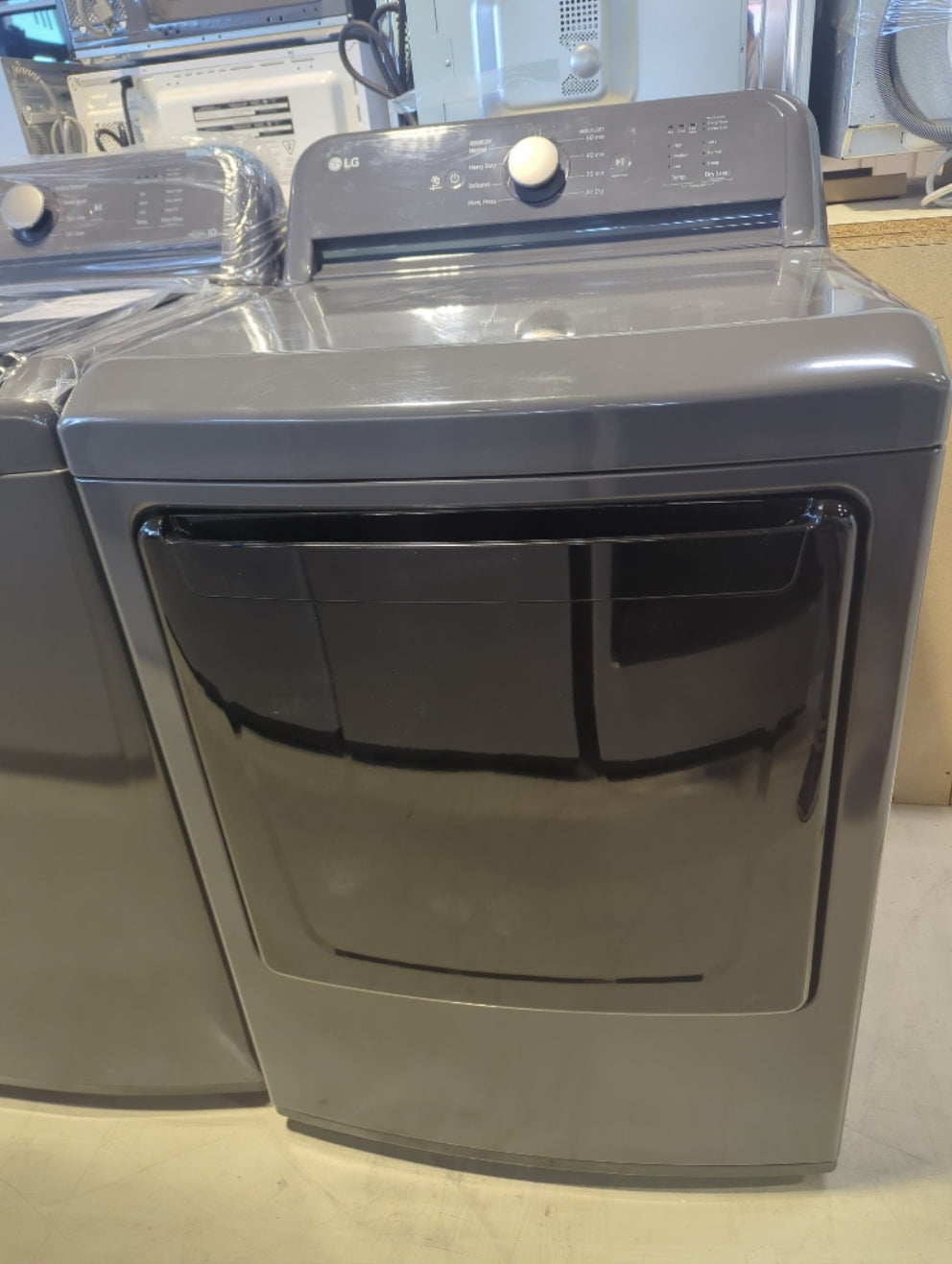 DLE6100M - DRYERS - LG - Electric - Chrome Shadow - Open Box - BonPrix Électroménagers