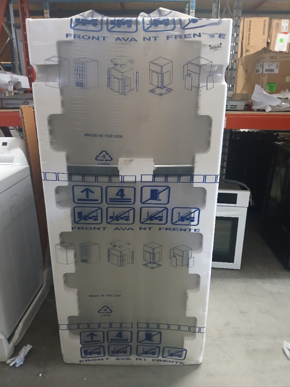 GRTE2055AF - REFRIGERATORS - Frigidaire - Top Freezer - Stainless Steel - Open Box - BonPrix Électroménagers