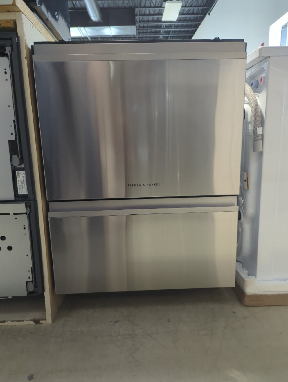 DD24DT4NX9 - DISHWASHERS - Fisher & Paykel - Top Controls Double Drawer - Stainless Steel - Open Box