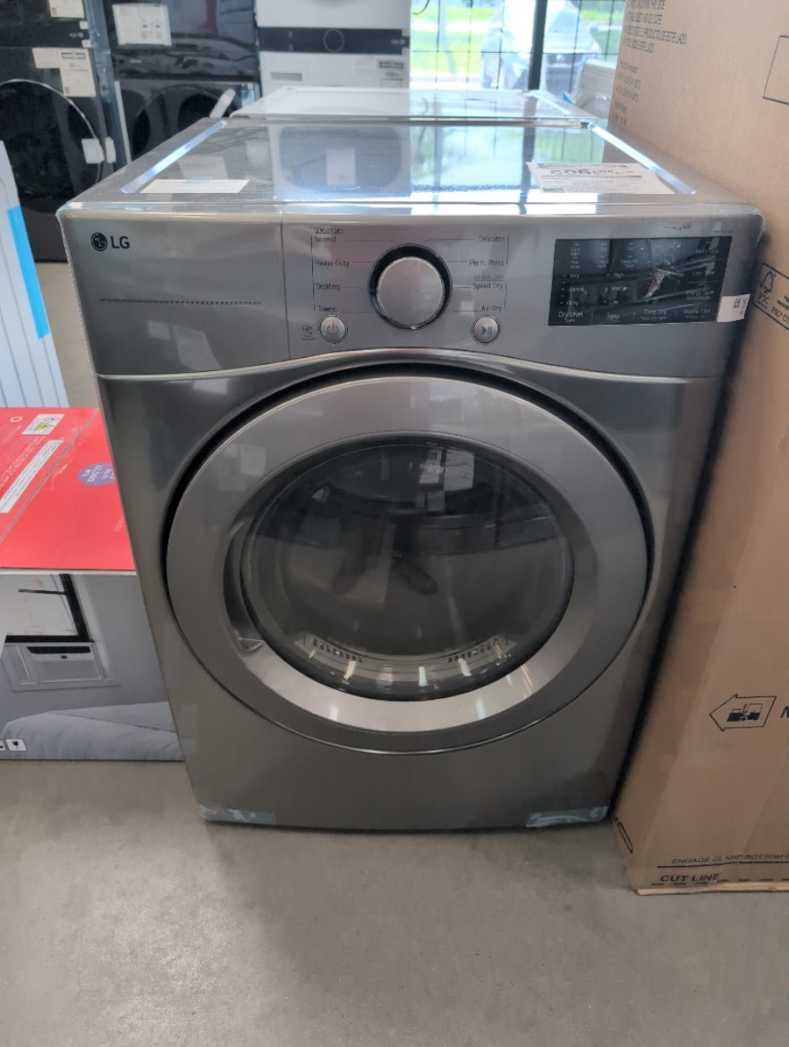DLE3400V - SÉCHEUSES - LG - Électrique - Acier inoxydable Noir - Boîte Ouverte