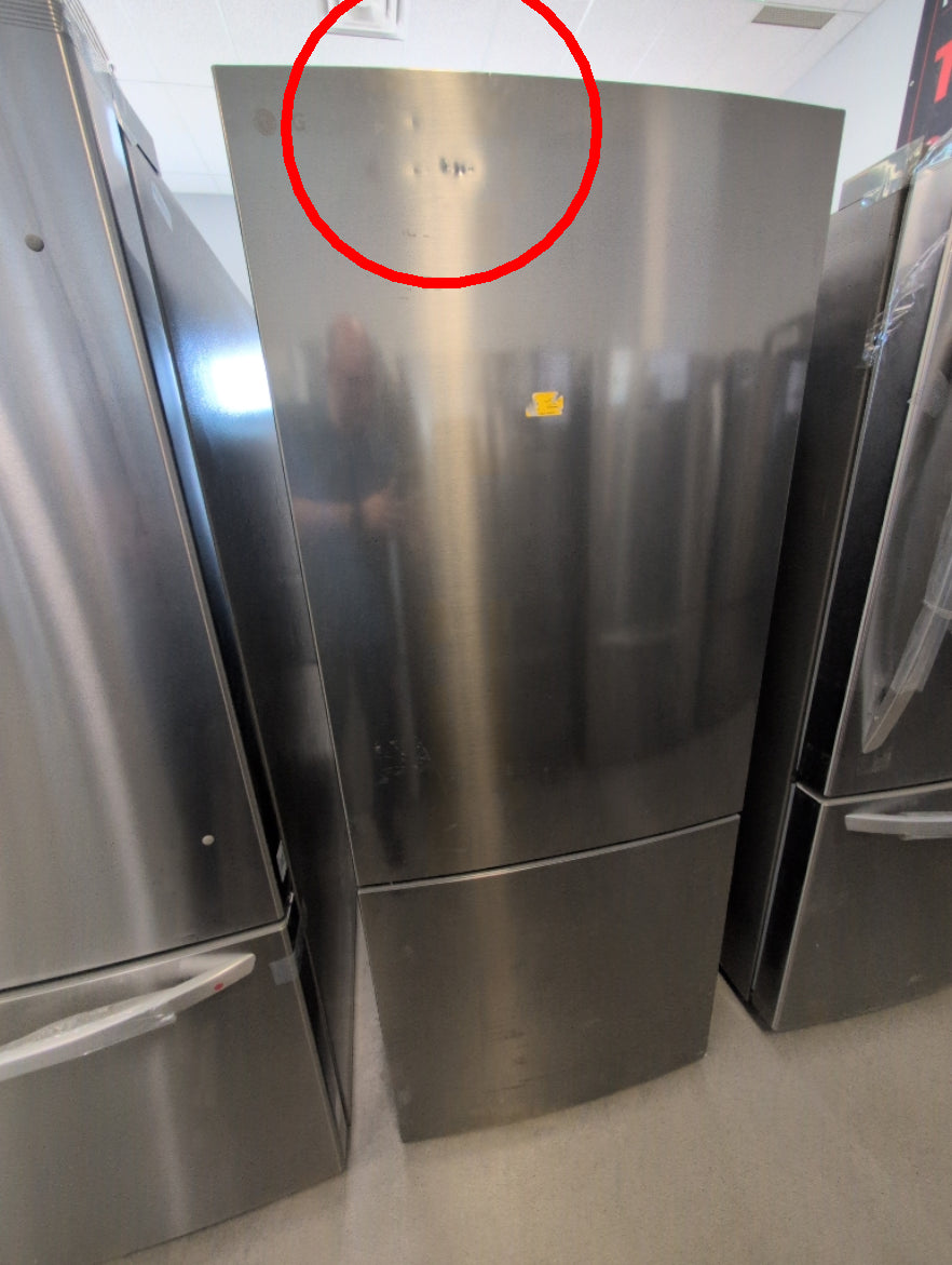 LBNC15251V - REFRIGERATORS - LG - Bottom Freezer - Platinum - Open Box - BonPrix Électroménagers