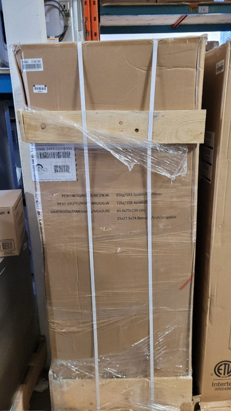 FFFFD1948-24RS - REFRIGERATORS - Forno - Bottom Freezer - Stainless Steel - Open Box
