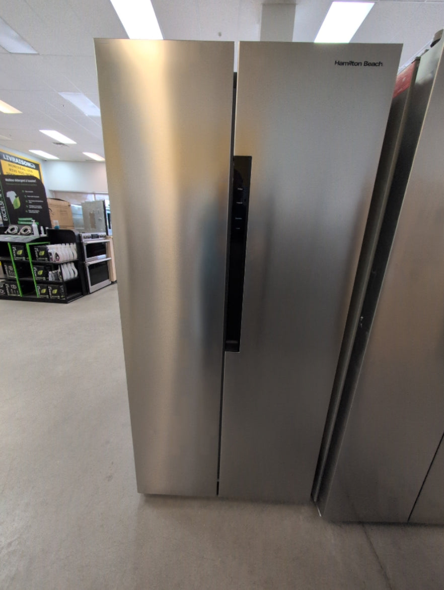 HBF-1558 - REFRIGERATORS - Hamilton Beach - Side by side - Stainless Steel - Open Box